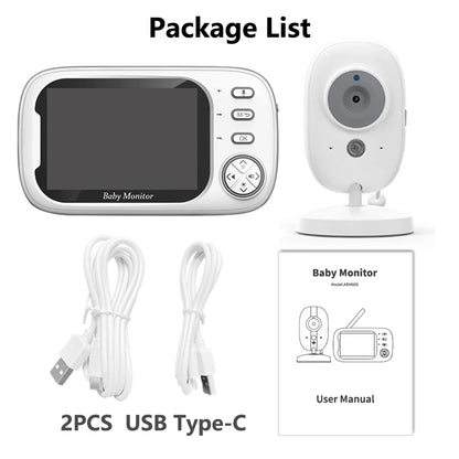 Cdycam 3.5-Inch Wireless Video Baby Monitor