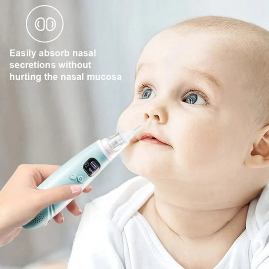 Baby Nose Cleaner Silicond Adjustable Suction Electric Child Nasal