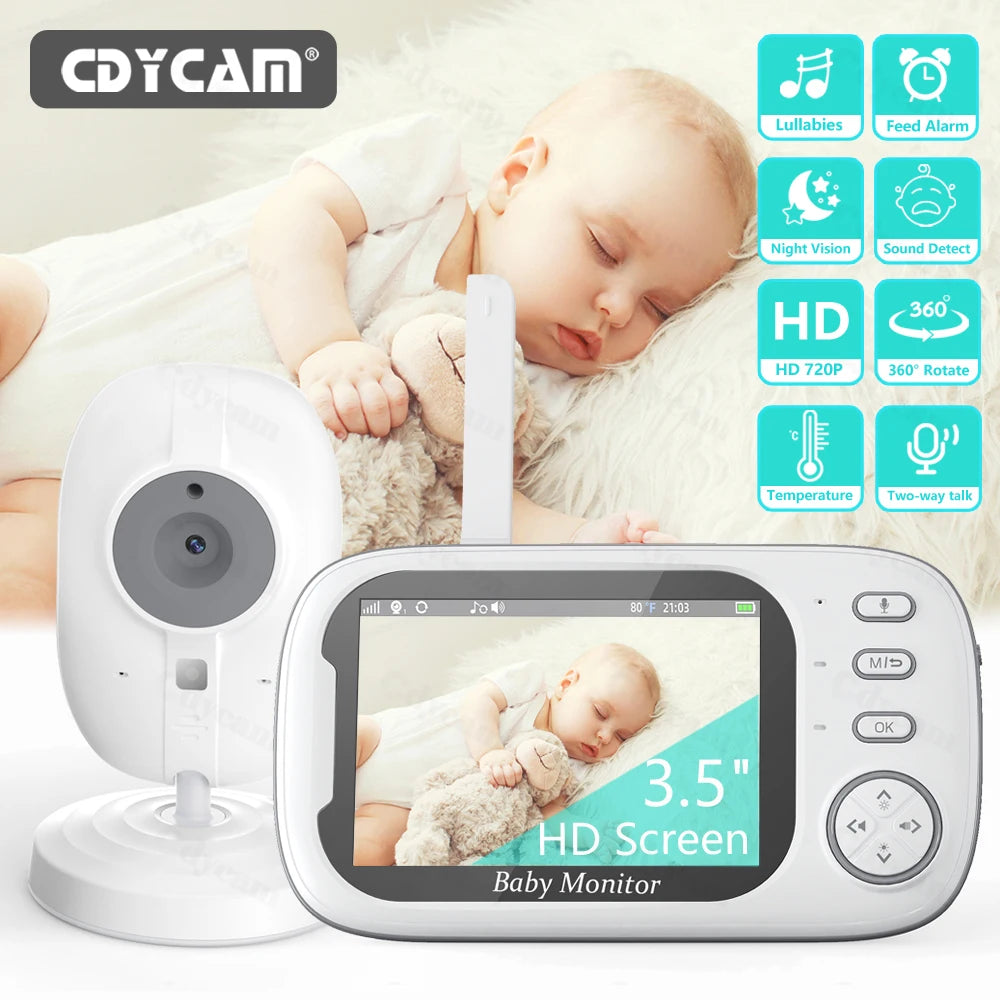 Cdycam 3.5-Inch Wireless Video Baby Monitor